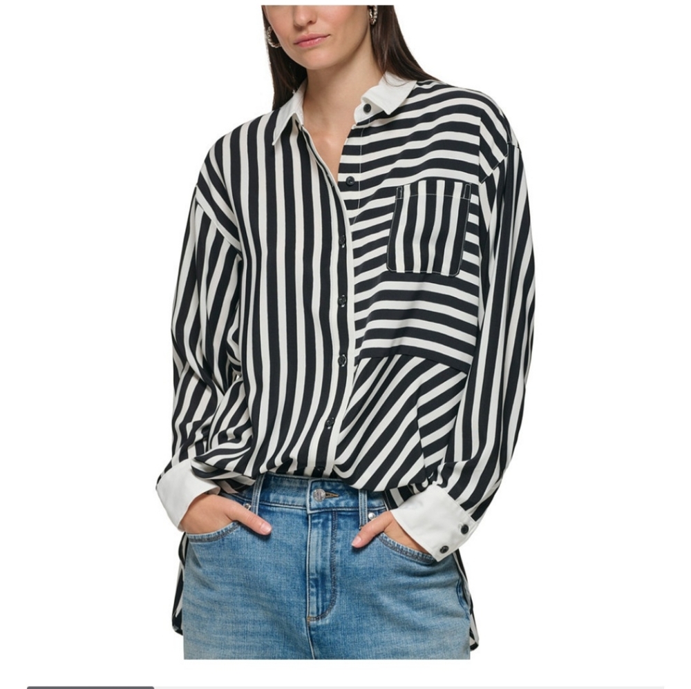 Karl Lagerfeld Blouse, size Large
